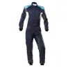 Mono automovilismo ignífugo OMP HYBRID azul