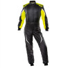 Mono automovilismo ignífugo OMP TECNICA EVO my21 negro/amarillo