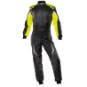 Mono automovilismo ignífugo OMP TECNICA EVO my21 negro/amarillo