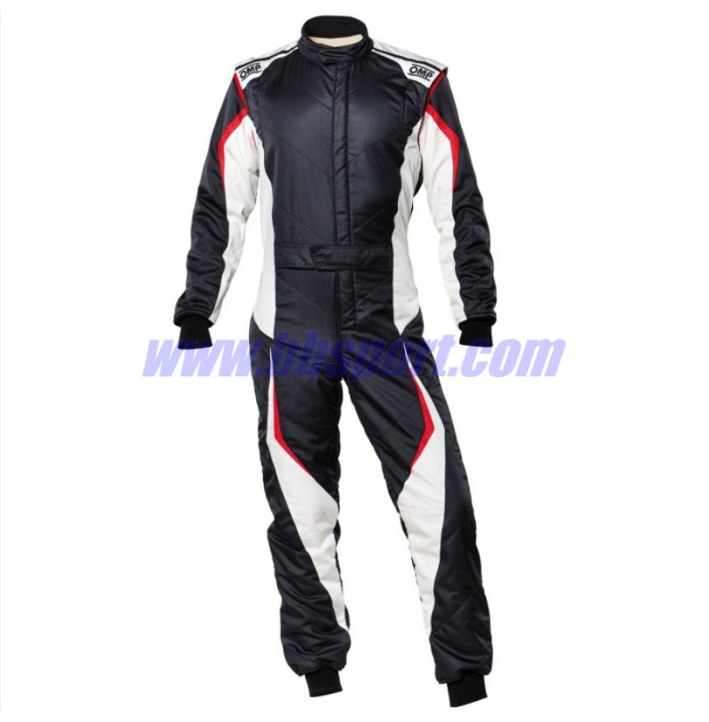 Mono automovilismo ignífugo OMP TECNICA EVO my21 negro/blanco