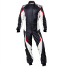Mono automovilismo ignífugo OMP TECNICA EVO my21 negro/blanco