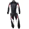 Mono automovilismo ignífugo OMP TECNICA EVO my21 negro/blanco