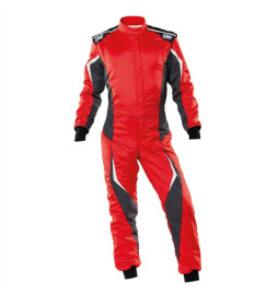 Mono automovilismo ignífugo OMP TECNICA EVO my21 rojo/negro