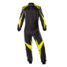 Mono automovilismo ignífugo OMP ONE EVO negro/amarillo