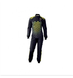 Mono automovilismo ignífugo OMP LAMBORGHINI ONE ART Speed negro/fluor