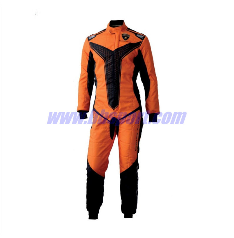 Mono automovilismo ignífugo OMP LAMBORGHINI ONE ART Record Negro/naranja Mono automovilismo ignífugo OMP LAMBORGHINI ONE ART Record Negro/naranja