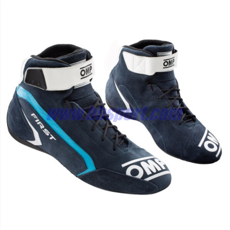 BOTINES OMP FIRST RACE my2021 FIA8856-2018 azul