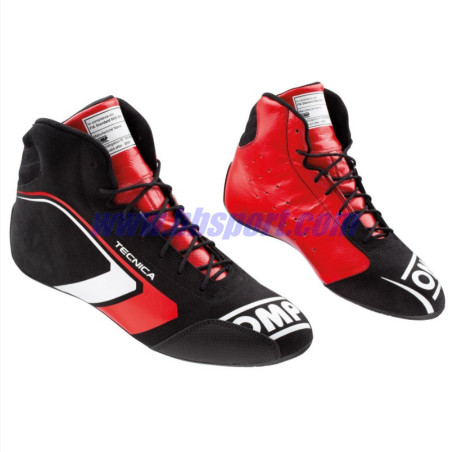 BOTINES OMP ONE EVO TECNICA NEGRO/ROJO FIA8856-2018