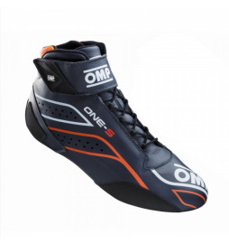 BOTINES OMP ONE-S AZUL MARINO/NARANJA FIA8856-2018