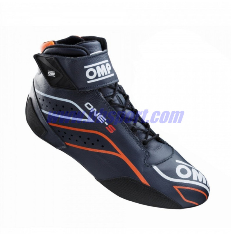 BOTINES OMP ONE-S AZUL MARINO/NARANJA FIA8856-2018 BOTINES OMP ONE-S AZUL MARINO/NARANJA FIA8856-2018
