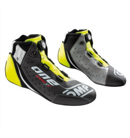 BOTINES OMP ONE EVO EVO X R NEGRO/GRIS/FLUO AMARILLO FIA8856-2018