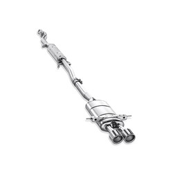 Escape completo Evolution Line de acero inoxidable Akrapovič MINI Cooper S Coupé (R58) 2011-2014