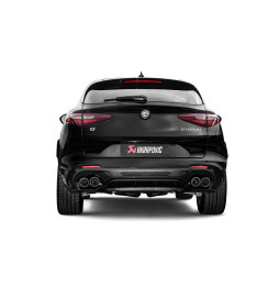 Alfa Romeo Stelvio Quadrifoglio 2017-2020 Akrapovic SO - Slip-On ECE Type Approval
