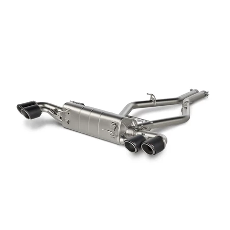 Alfa Romeo Stelvio Quadrifoglio 2017-2020 Akrapovic SO - Slip-On ECE Type Approval