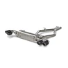 Alfa Romeo Stelvio Quadrifoglio 2017-2020 Akrapovic SO - Slip-On ECE Type Approval