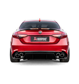 Alfa Romeo Giulia Quadrifoglio 2018-2020 Akrapovic SO - Slip-On ECE Type Approval