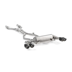 Escape completo Evolution Line de titanio Akrapovič Alfa Romeo Giulia Quadrifoglio 2016-2020