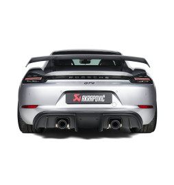 Porsche 718 Cayman GT4 / Spyder - OPF/GPF 2020-2023 Akrapovic SO - Slip-On