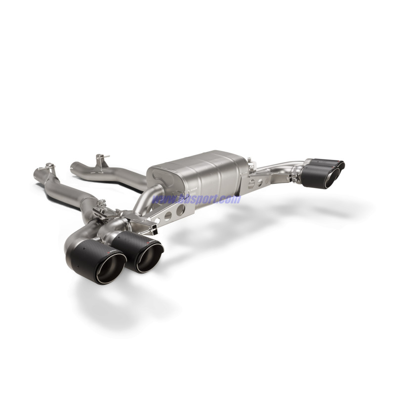 BMW M5 / M5 Competition (F90) - OPF/GPF 2021-2023 Akrapovic SO - Slip-On ECE Type Approval