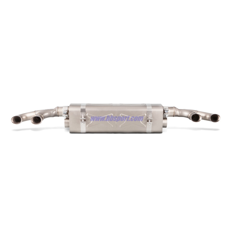 Porsche 911 Turbo / Turbo S (991.2) 2016-2019 Akrapovic SO - Slip-On ECE Type Approval Porsche 911 Turbo / Turbo S (991.2) 2016-2019 Akrapovic SO - Slip-On ECE Type Approval