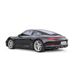 Porsche 911 Carrera / Cabriolet / Targa /S/4/4S/GTS (991.2) 2016-2019 Akrapovic SO - Slip-On ECE Type Approval