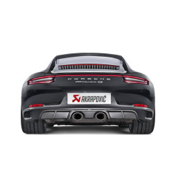 Porsche 911 Carrera / Cabriolet / Targa /S/4/4S/GTS (991.2) 2016-2019 Akrapovic SO - Slip-On ECE Type Approval