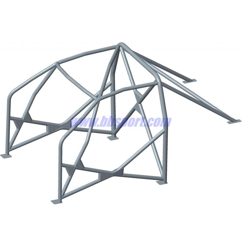 Jaula antivuelco Sassa tipo A-10 Mini Cooper S R50/52/53, 01-07 Jaula antivuelco Sassa tipo A-10 Mini Cooper S R50/52/53, 01-07