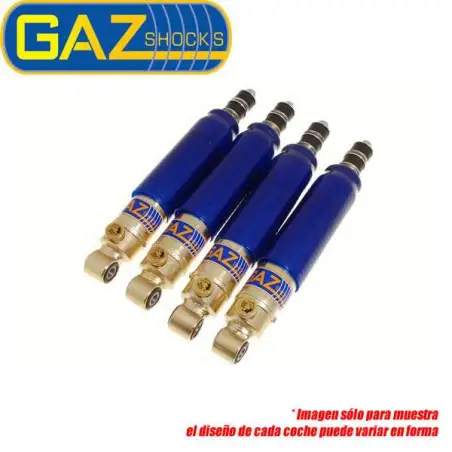 Peugeot 205 GTI Set 4 amortiguadores delt. + tras. deportivos dureza ajustable GAZ Shocks