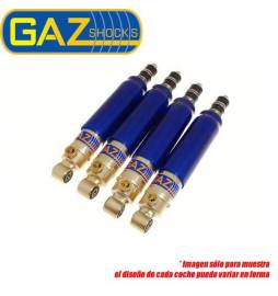 Renault Clio A all models Exc. 16v Set 4 amortiguadores delt. + tras. deportivos dureza ajustable GAZ Shocks