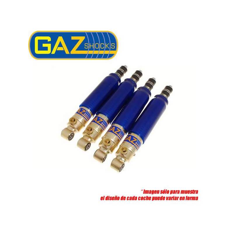 Renault Clio A all models Exc. 16v Set 4 amortiguadores delt. + tras. deportivos dureza ajustable GAZ Shocks Renault Clio A all models Exc. 16v Set 4 amortiguadores delt. + tras. deportivos dureza ajustable GAZ Shocks