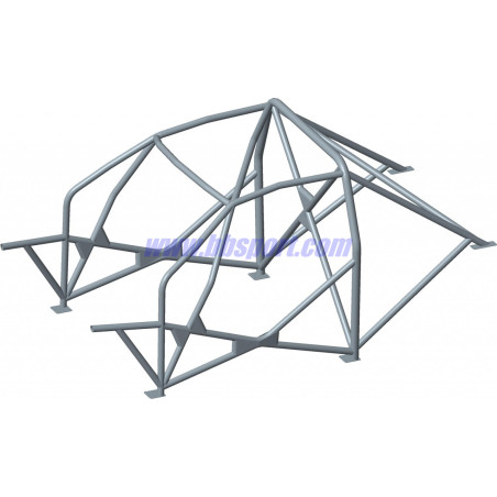 Celda de seguridad Sassa tipo H VW Golf II 3-door, 84-91