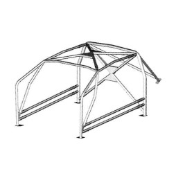 Jaula antivuelco Sassa tipo A-9 Mini Cooper S R50/52/53, 01-07