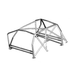 Jaula antivuelco Sassa tipo A-7 Toyota Aygo, 05-