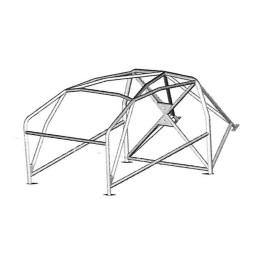 Jaula antivuelco Sassa tipo A-5 Mini Cooper S R50/52/53, 01-07