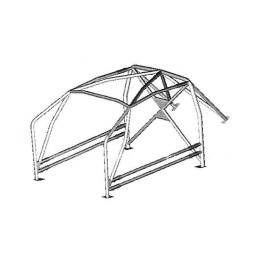 Sassa roll cage type A-7 Ford Mustang Gt, 05-