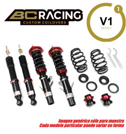 Tesla Model Y 2WD 20- Suspensiones Ajustables BC Racing Serie V1 type VT