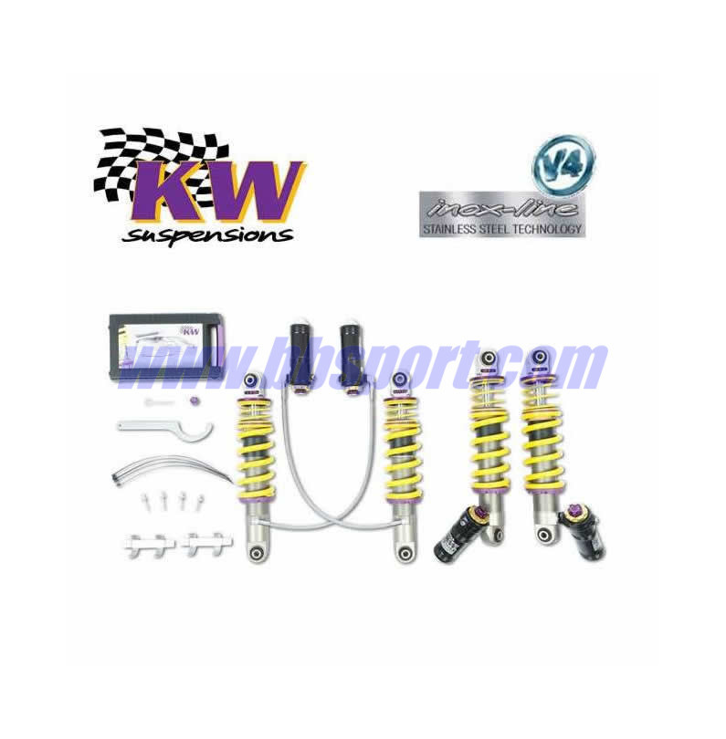 Audi RS6 (4F) with EDC (DRC) sedan, station wagon, 4WD year: 04/08- | Set Coilover Suspension KW Variant V3