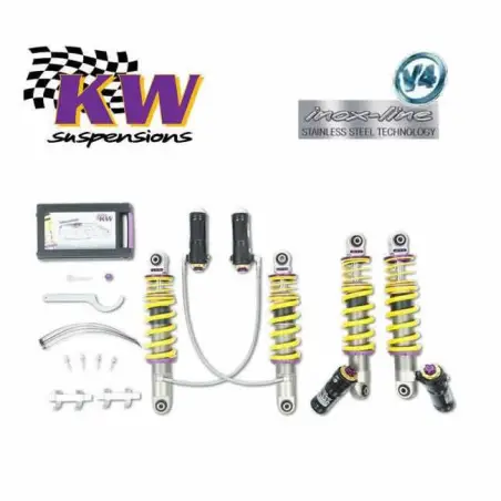 BMW M8 Inc, Competition (F91-92-93) sin kit cancelación año: 19- | Set Suspensiones coilover KW Variante V4
