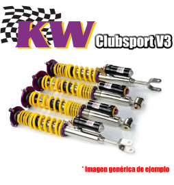 Set Suspensiones coilovers KW Variante V3 Clubsport 2 way BMW Serie 1 F40 19-