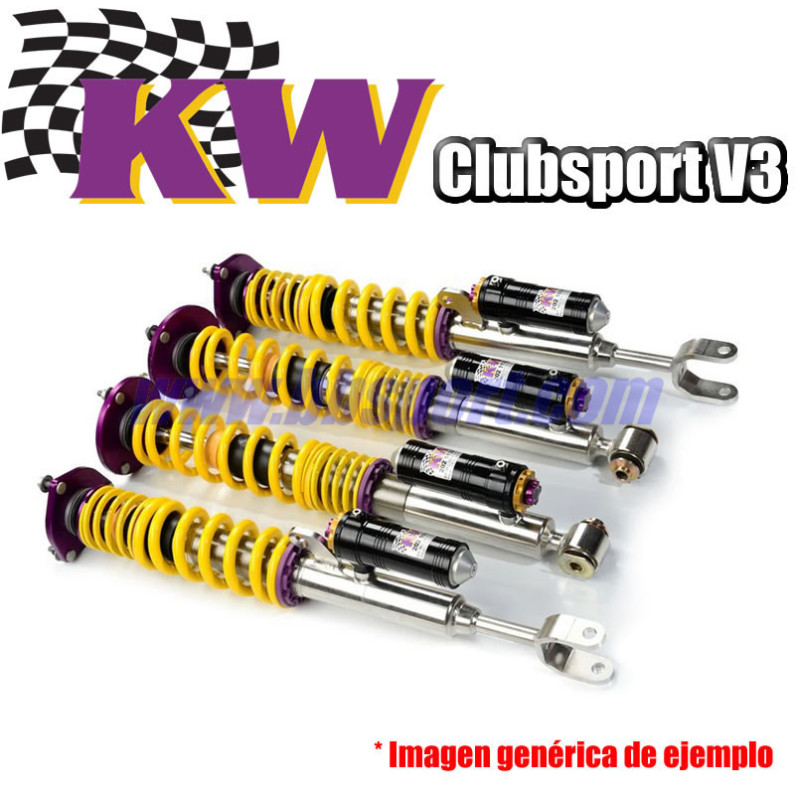 Set Suspensiones coilovers KW Variante V3 Clubsport 2 way BMW Serie 1 F40 19-