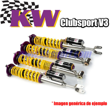 Set Suspensiones coilovers KW Variante V3 Clubsport 2 way BMW Serie 1 F40 19-