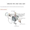 HKS GT2 8267R Turbo Center Cartridge (Chra) Gt1000+