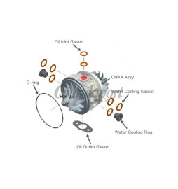 HKS GT3 Turbo 4R Center Cartridge (Chra)