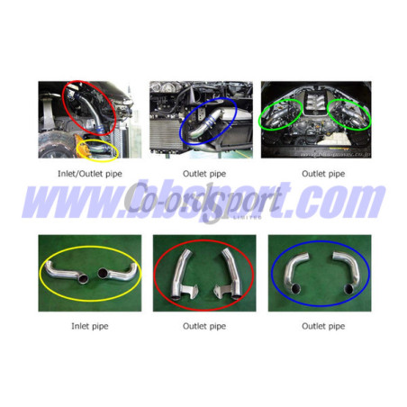 HKS Intercooler Piping Kit and SQV Kit for GT-R R35