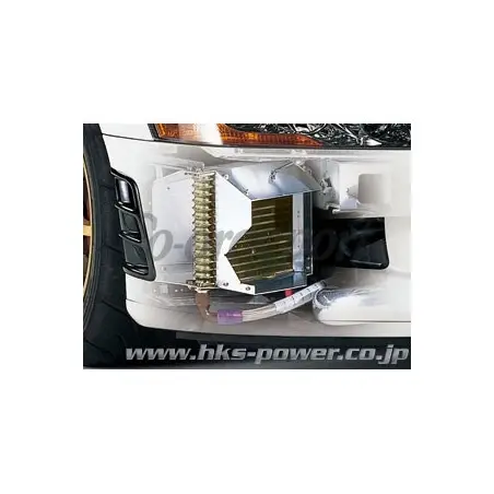 HKS Oil Cooler Kit for Evo 9 Combined Twin Core System