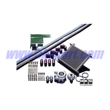 HKS Oil Cooler Kit R-Type for Toyota Supra Jza80