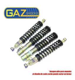 Ford Fiesta Si Ztec 92-94 GAZ GOLD adjustable threaded suspension kit for circuit driving and asphalt rally