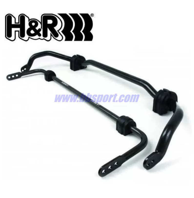 BMW Serie 3 E30 Kit barras estabilizadoras H&R 22 mm delt. + 18 mm tras. BMW Serie 3 E30 Kit barras estabilizadoras H&R 22 mm delt. + 18 mm tras.