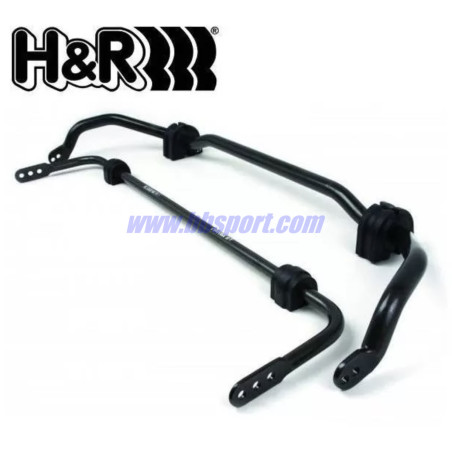 BMW Serie 3 E30 Kit barras estabilizadoras H&R 22 mm delt. + 18 mm tras.