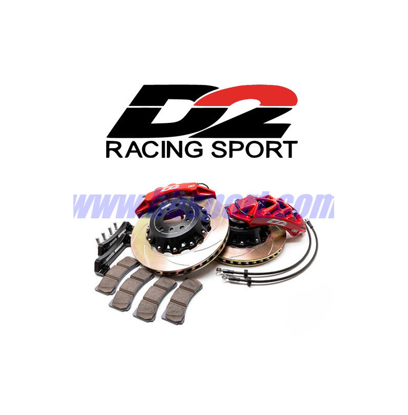 Kit de frenada D2 Racing multipistones y discos modulares, de 286 mm a 421 mm eje delantero